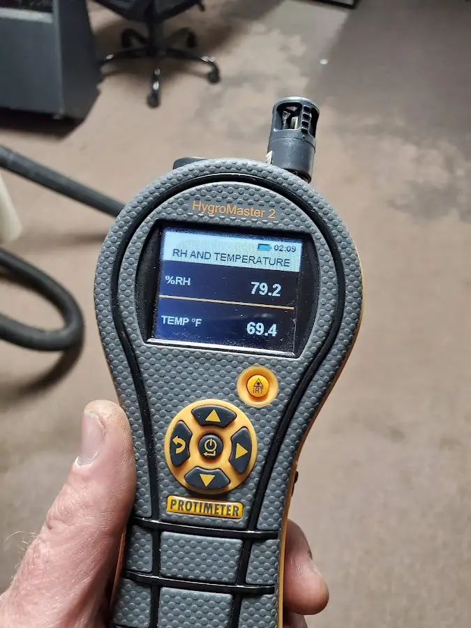 Moisture meter humidity assessment for Mold Remediation & Removal in St. Martinville